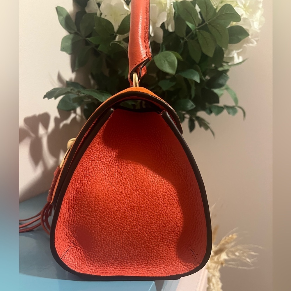 SEE BY CHLOE • JOAN LADYLIKE CROSSBODY BAG • GIPSY ORANGE NWT - Picture 8 of 16